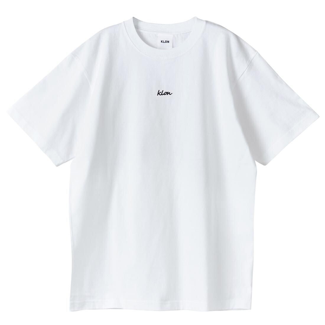 KLON STYLE OFF Tshirts DRAWING LOGO WHITE