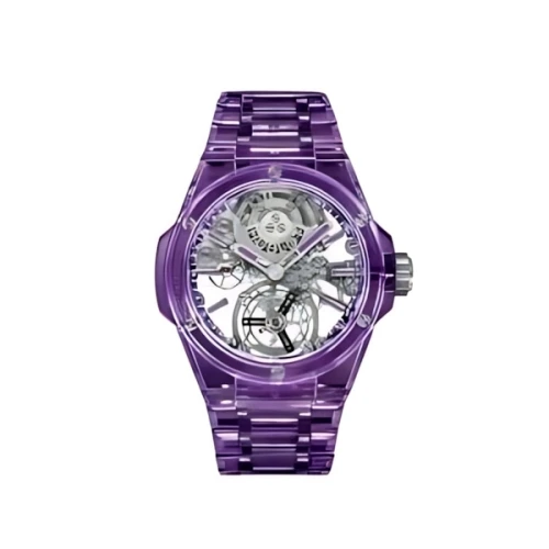HUBLOT インテグレーテッド トゥールビヨン フルパープルサファイア