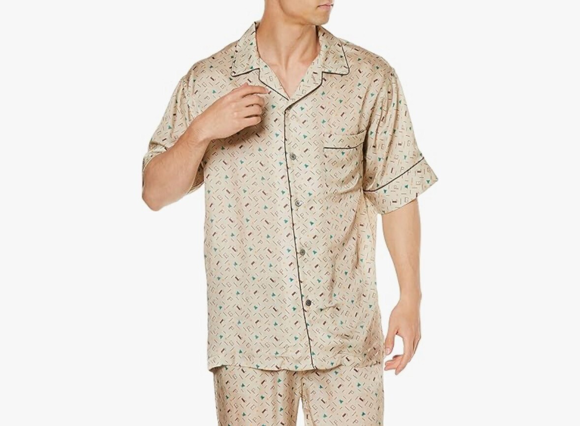 GELATO PIQUE HOMME Homme モノグラムプリントキュプラシャツ
