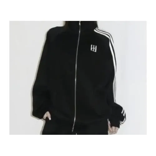 KISS THE CLUB line unisex jersey jacket