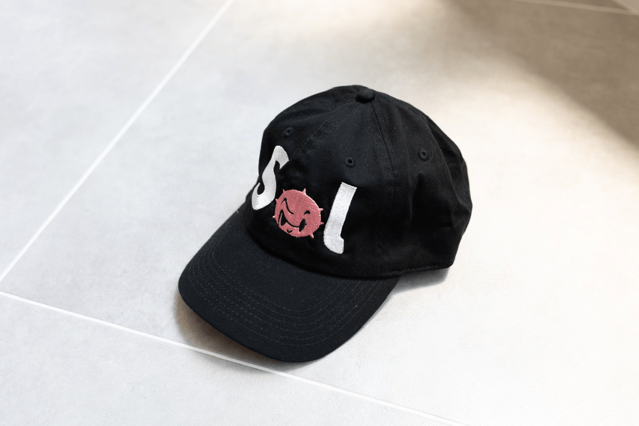 Sol(ソル) Solキャップ(黒)