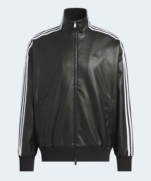 adidas PLEATHER 3S TT トレフォイルロゴ スリーストライプス レザージャケット 2026年春夏