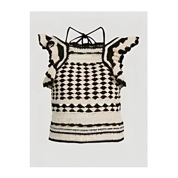 ZIMMERMANN Anneke Crochet Halter Top