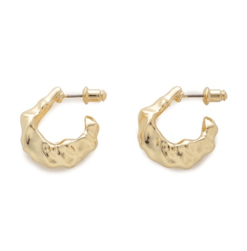 SNIDEL クッキーフープピアス