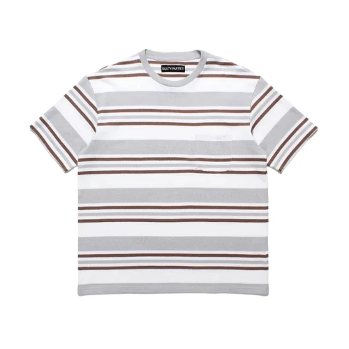 WACKO MARIA Striped T-Shirt "Off White"