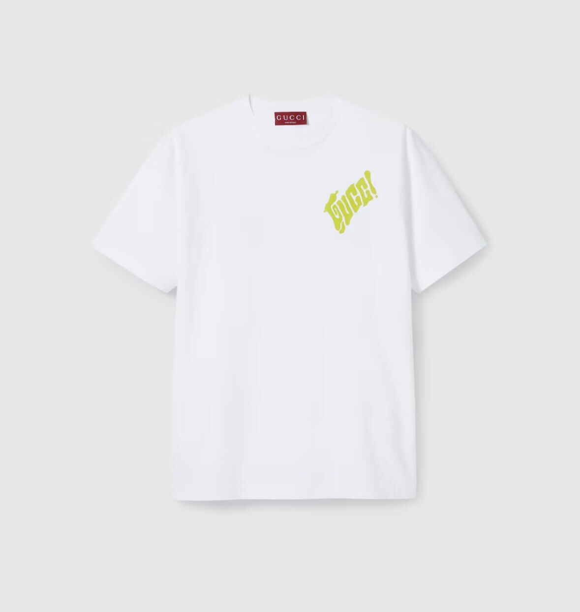 GUCCI Cotton jersey T-shirt with Gucci logo