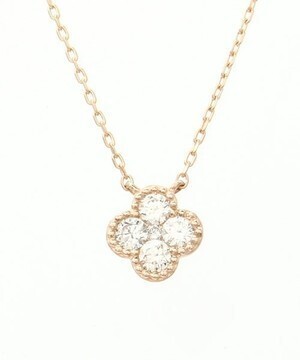 Vendome Aoyama ダイヤモンドフラワー ネックレス