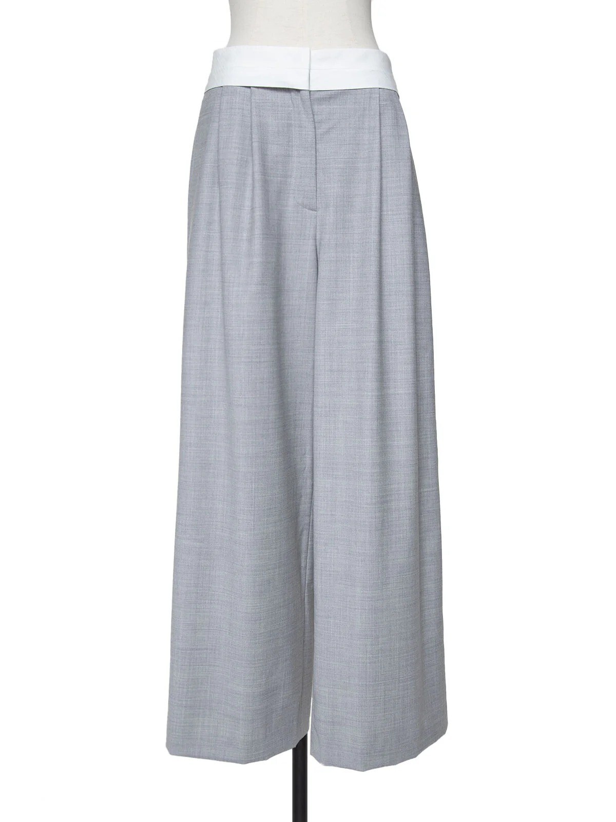 CHIEKO+ silk wool marvelt pants​