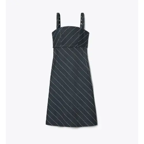 Tory Burch ストライプ コットン ドレス