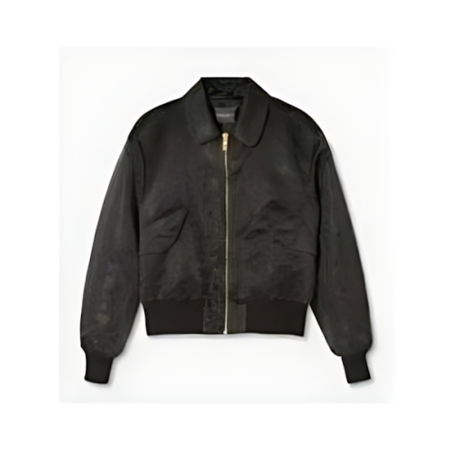 VERSACE Embellished Barocco Silhouette Bomber Jacket