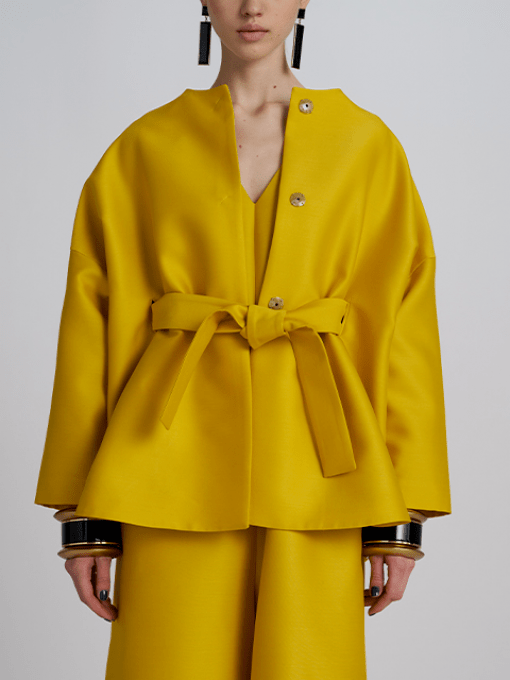 AKIKO OGAWA. 24AW シルクウール ジャケット
