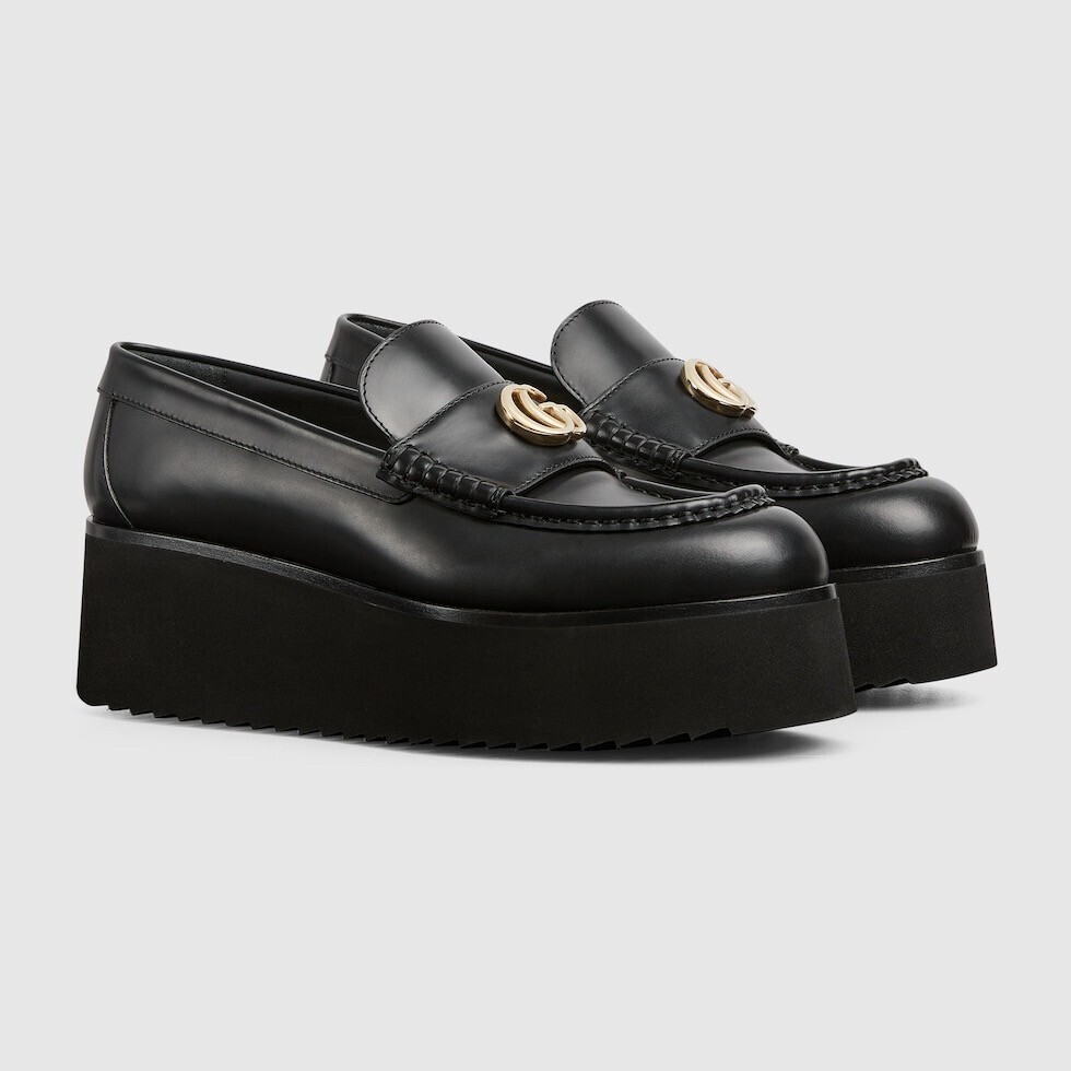 GUCCI ダブルG ウィメンズ クリーパー ローファー