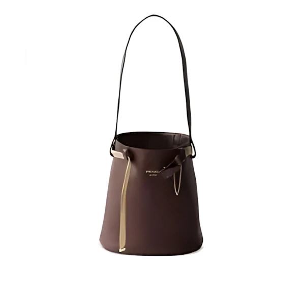 PRADA レザー バケットバッグ
