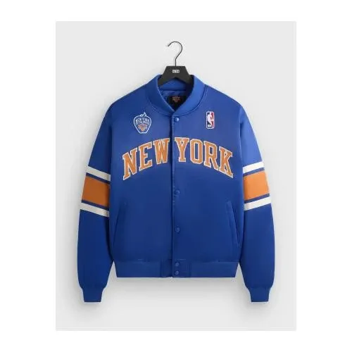 KITH Kith for the New York Knicks Patrick Ewing Classic Satin Bomber Jacket