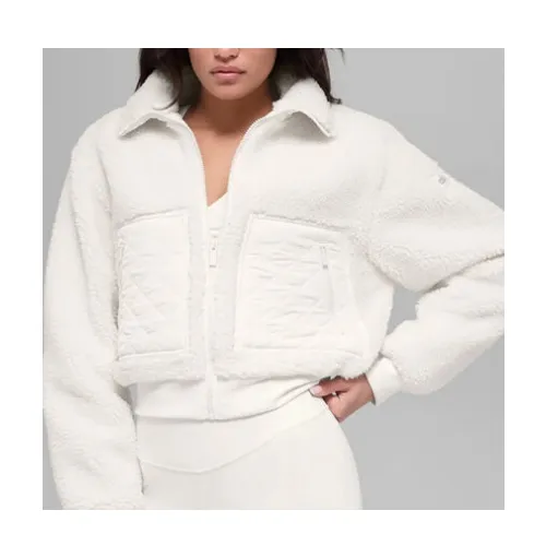 Alo Yoga Sherpa Edge Bomber