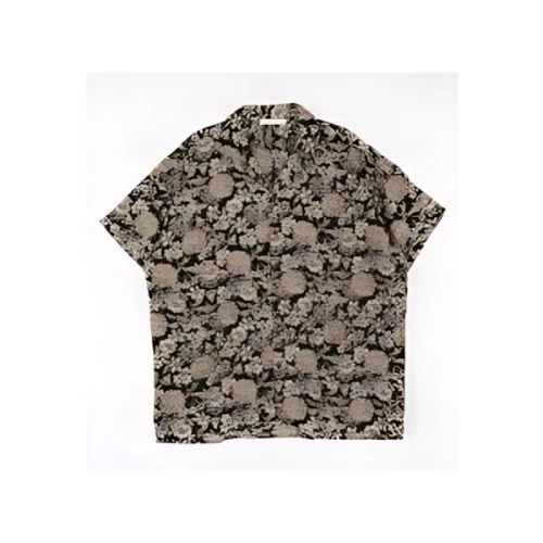 HOLY IN CODE flower over half SHIRT