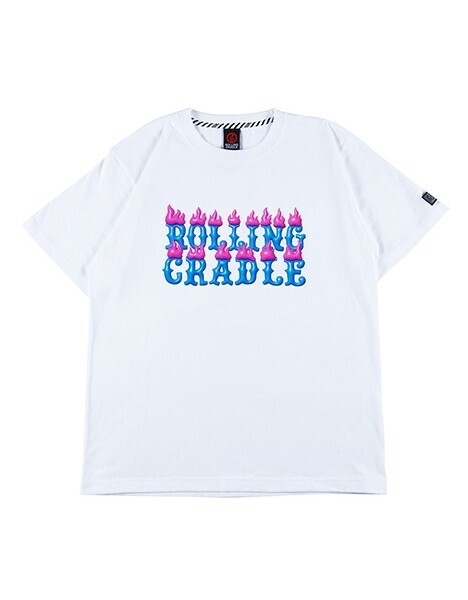 ROLLINGCRADLE BURNING LOGO TEE