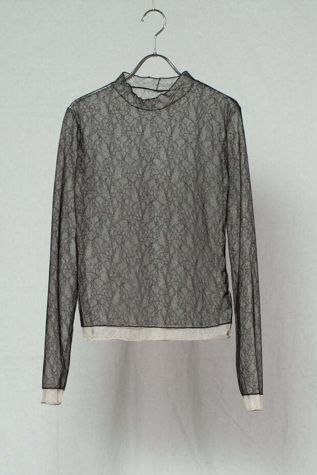 FUMIKU Sheer Lace Tops