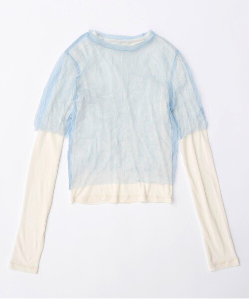 MAISON SPECIAL Washer Layered Tops