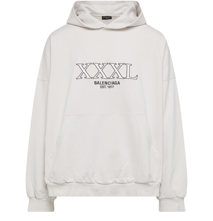 Balenciaga XXXL Patched ロゴ オーバーサイズ パーカー