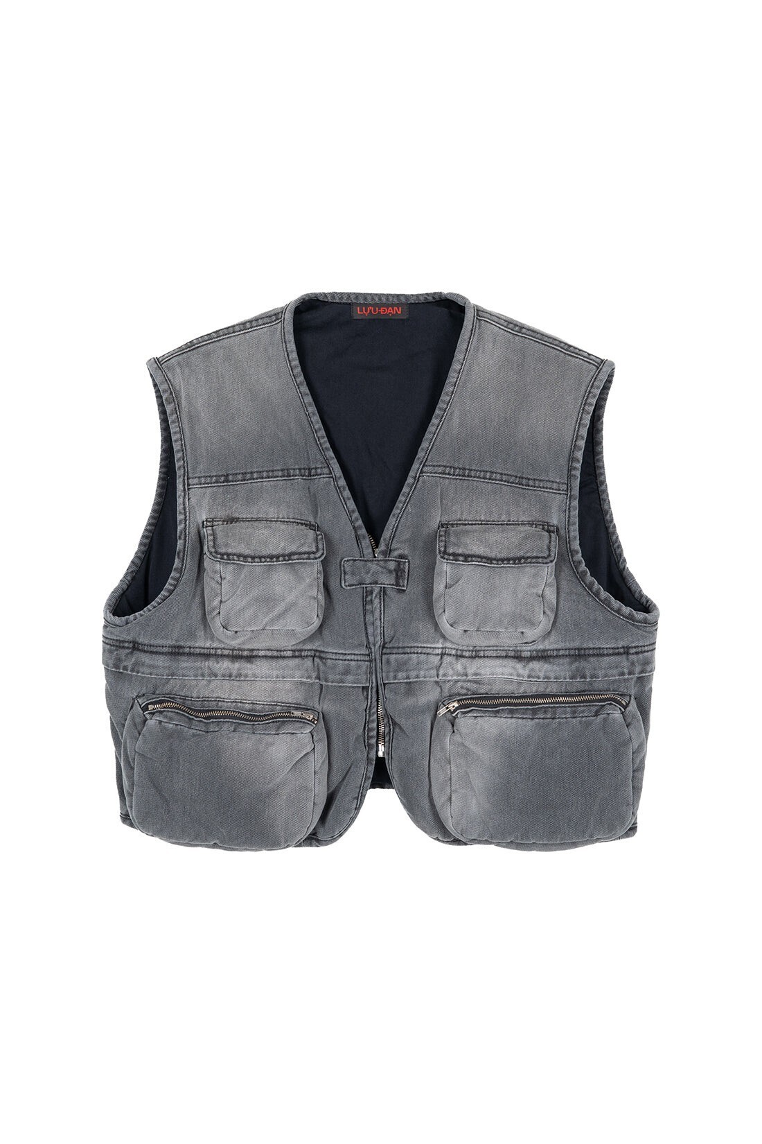 LU'U DAN WADDED CARGO VEST