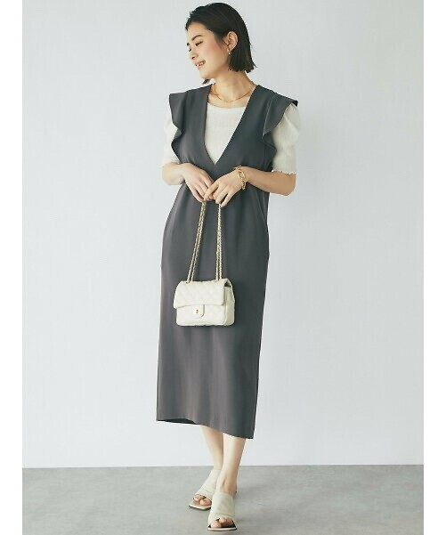 La boutique BonBon ラッフルスリーブジャンドレ