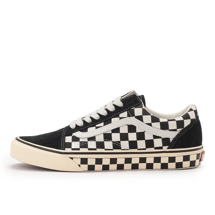 VANS オールドスクール CHK BLK/MARSHMA