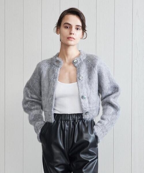 H　BEAUTY&YOUTH UNITED ARROWS FLFFY CARDIGAN