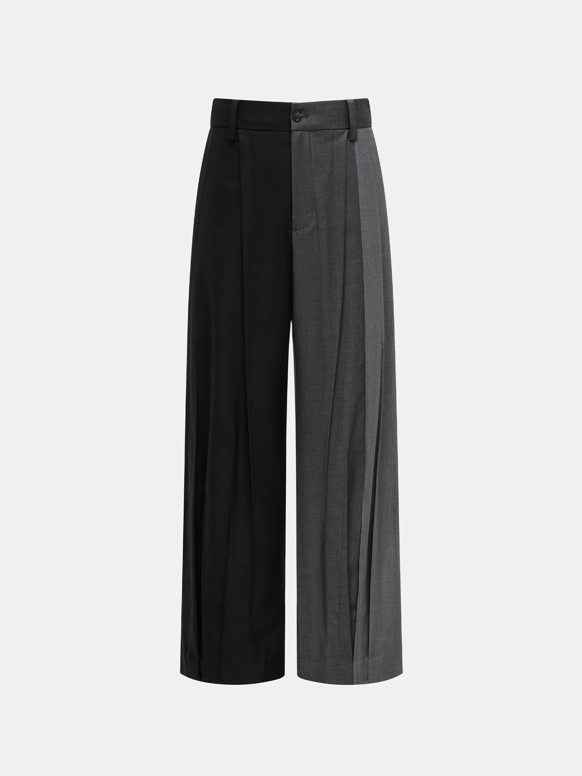 FENG CHEN WANG PLEATED TAILORED TROUSERS