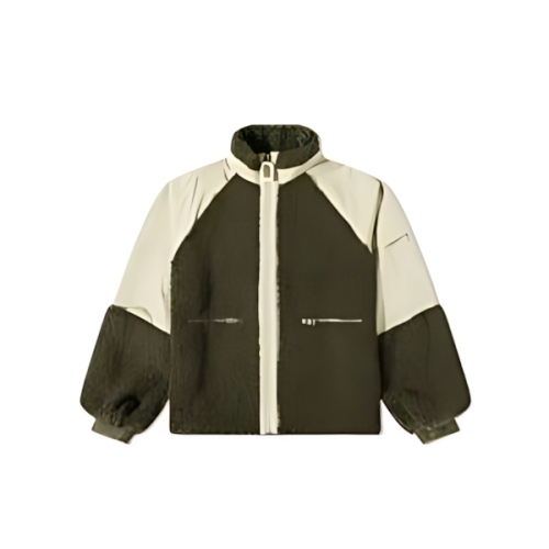 JW ANDERSON Nylon teddy track jacket