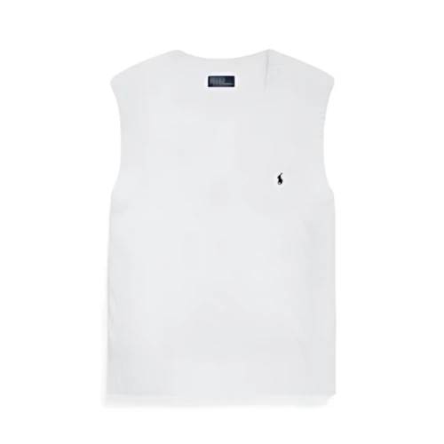POLO RALPH LAUREN ケーブルニット コットン Vネック セーター ベスト