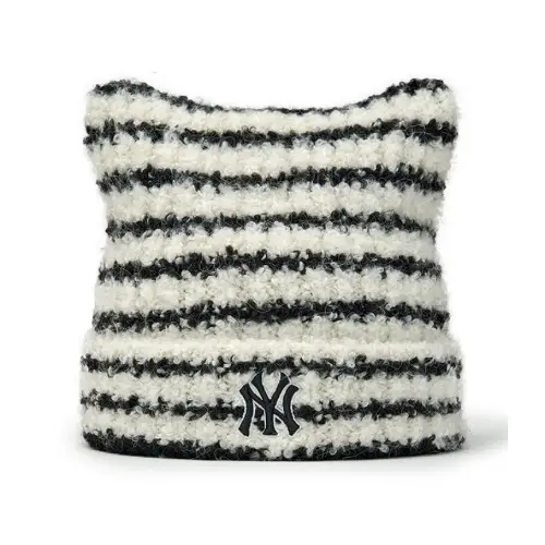 MLB Korea Plush Meow Beanie NY