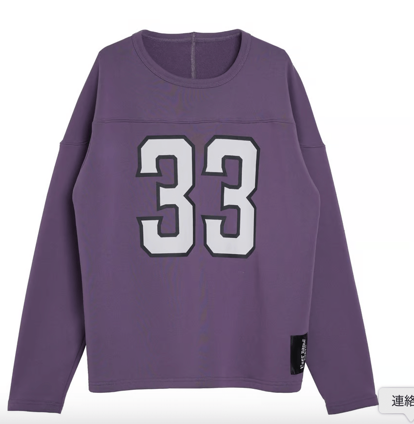 USER NAME TOKYO NO 33 TOPS