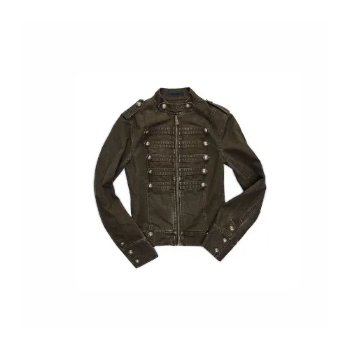 1JINN STUDIO Napoleon Double-Breasted Canvas Jacket