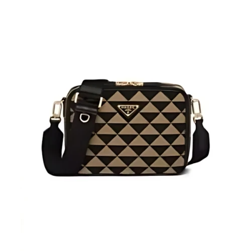 PRADA Symbole エンブロイダリー メッセンジャーバッグ