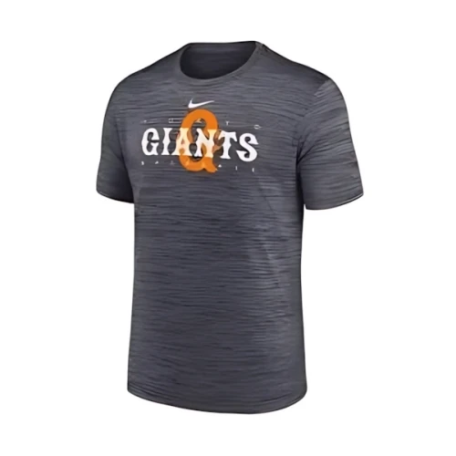 GIANTS × NIKE NKAC authentic 23 Practice T -shirt Black