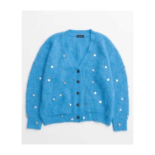 MAISON SPECIAL Spangle Knit Cardigan