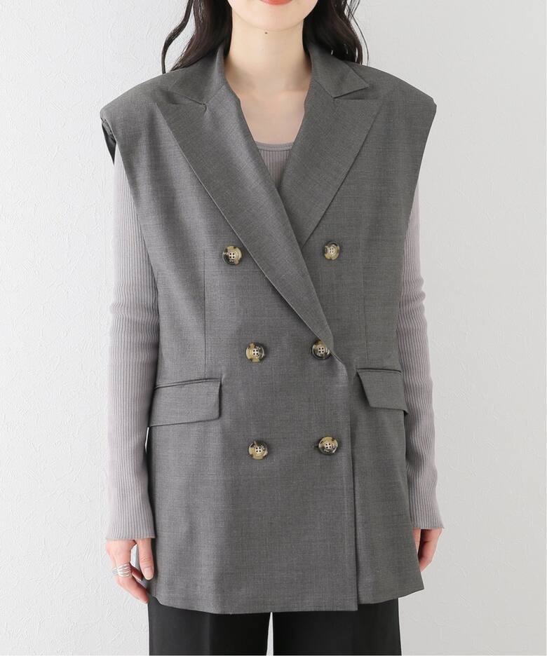 Uhr Sleeveless Double Jacket：ベスト
