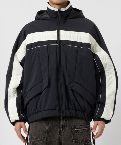BASICKS Puffer Two Tone Track Jacket