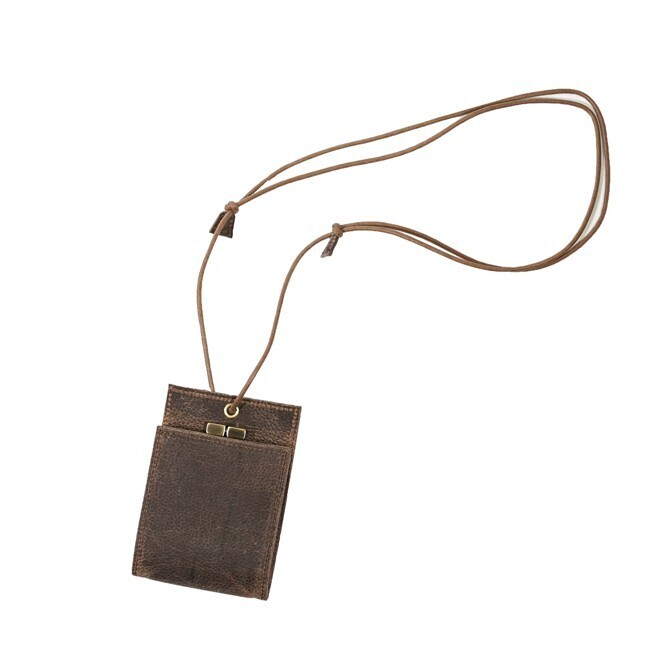 SLOW kudu-clasp shoulder wallet-
