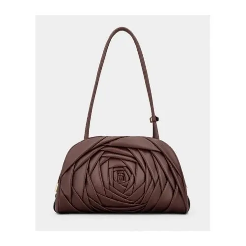 Roger Vivier ローズ ヴィヴィエ レザー ショルダー バッグ