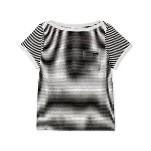 Mila Owen ボートネックコンパクトＴシャツ
