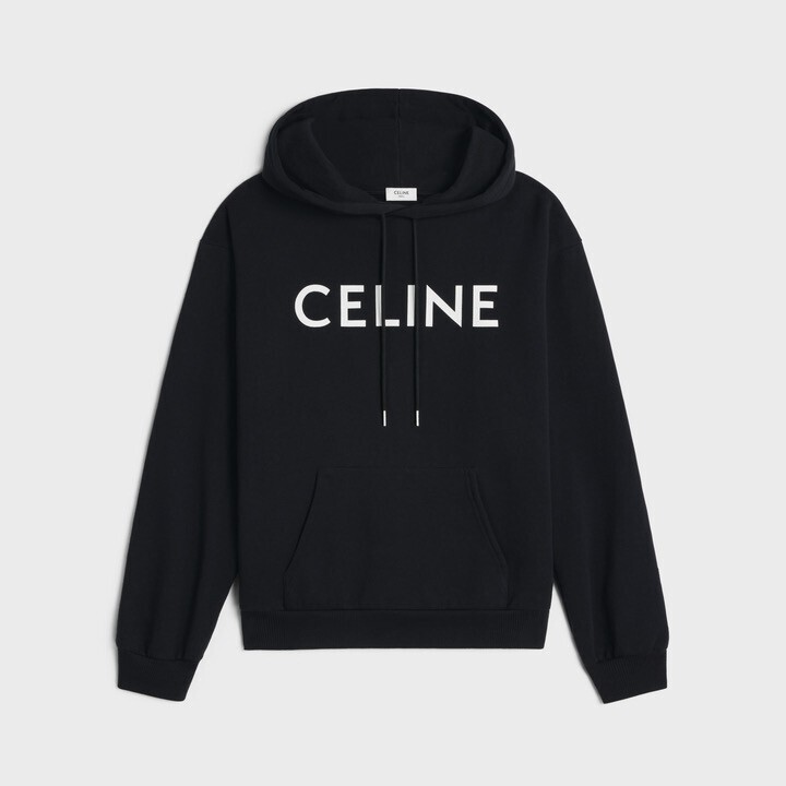 CELINE CELINE ルーズ フーディー / コットンフリース