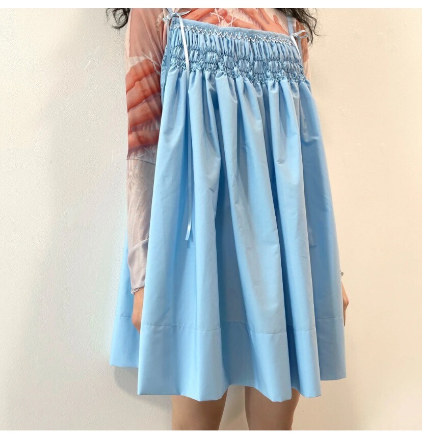 EMILY YV Smocking sleeveless dress