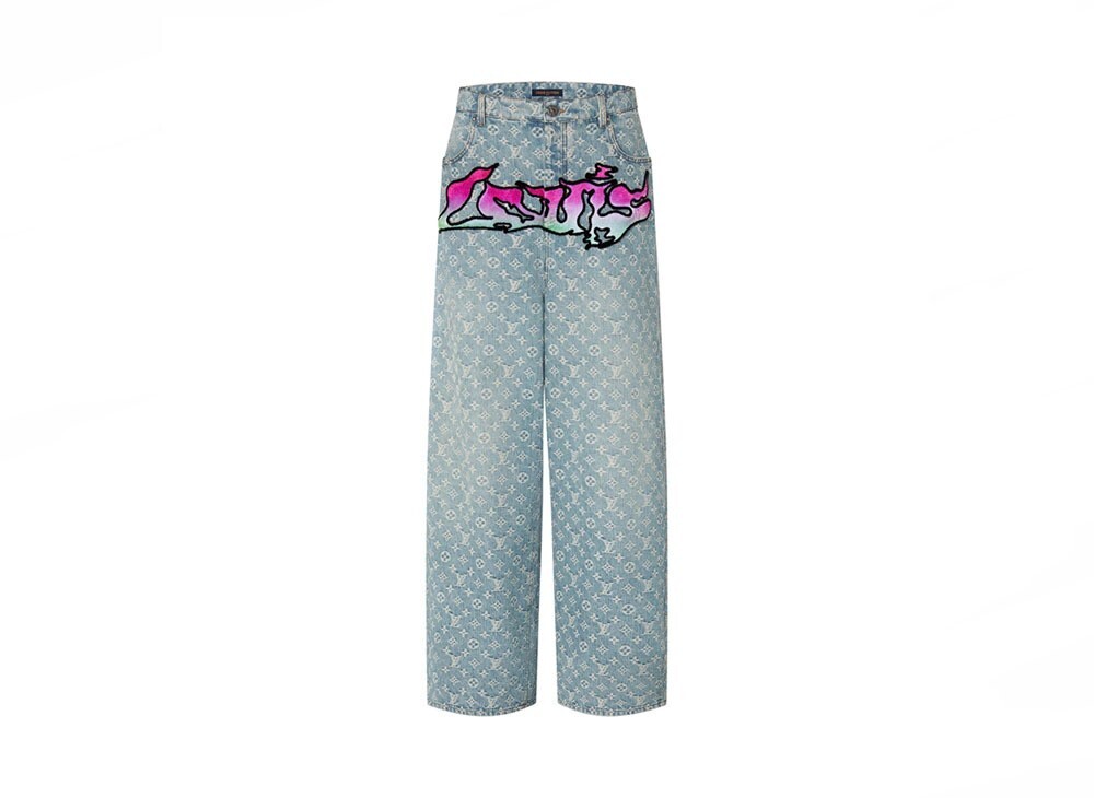 LOUIS VUITTON Buggy Denim Pants