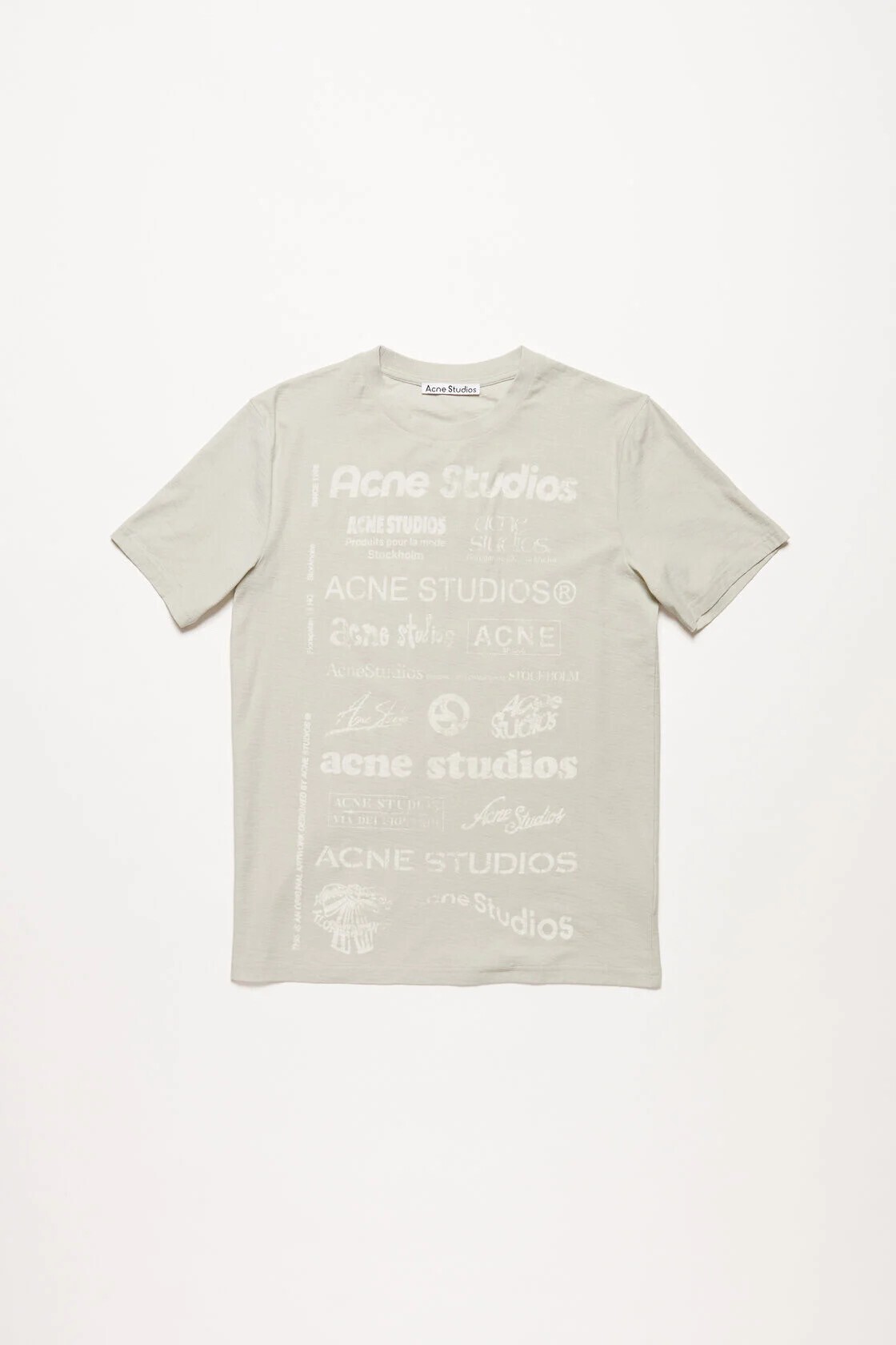 Acne Studios ロゴTシャツ - リラックスフィット
