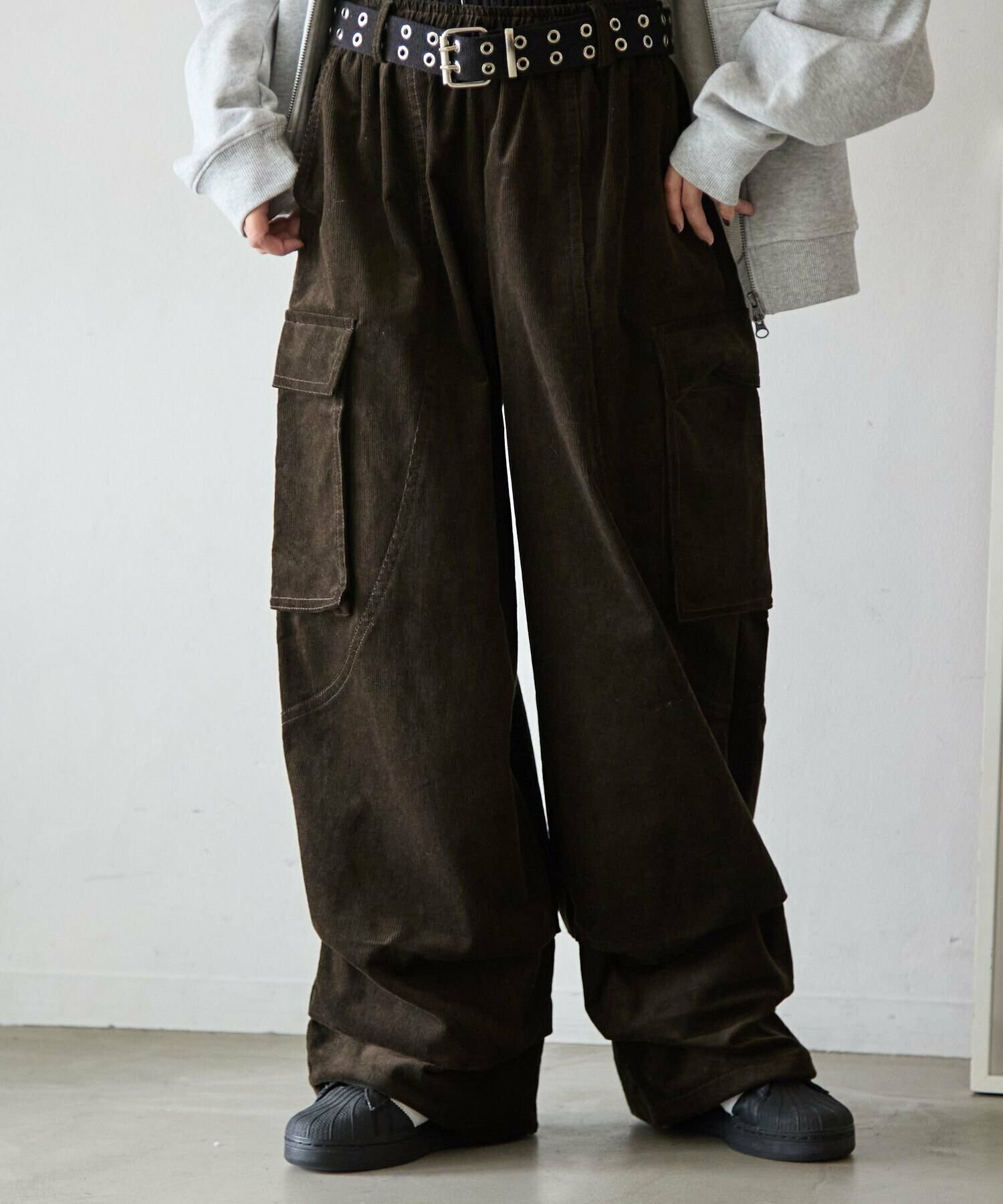 PAGEBOYLIM PBLIMコーデュロイカーゴパンツ