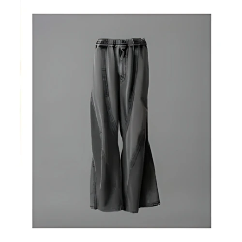 MAISON SPECIAL Chemical Over-Dyed Inside-Out Sweat Wide Pants