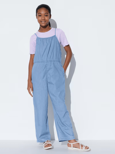 UNIQLO シャンブレーサロペット