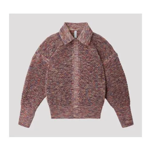 CFCL LATTICE KNIKAT STAND FALL COLLAR BLOUSON